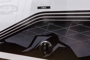2026 Forest River Cherokee Grey Wolf Black Label 23MKBL Couples Travel Trailer Exterior Image