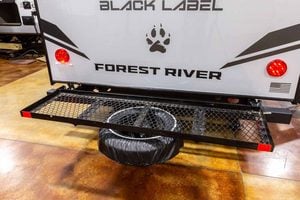 2026 Forest River Cherokee Grey Wolf Black Label 23MKBL Couples Travel Trailer Exterior Image