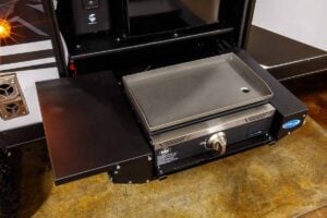 2027 Forest River Cherokee Grey Wolf Black Label 24RRTBL Toy Hauler Travel Trailer Exterior Image