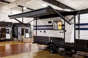 2027 Forest River Cherokee Wolf Pup 16LP Small Bunkhouse Travel Trailer Exterior Image