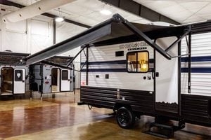 2027 Forest River Cherokee Wolf Pup 16LP Small Bunkhouse Travel Trailer Exterior Image