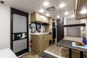 2027 Forest River Cherokee Wolf Pup 16LP Small Bunkhouse Travel Trailer Interior Image