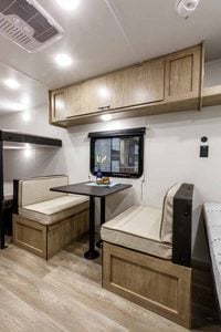 2027 Forest River Cherokee Wolf Pup 16LP Small Bunkhouse Travel Trailer Interior Image