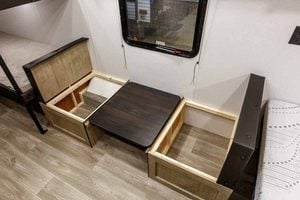 2027 Forest River Cherokee Wolf Pup 16LP Small Bunkhouse Travel Trailer Interior Image