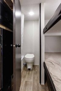 2027 Forest River Cherokee Wolf Pup 16LP Small Bunkhouse Travel Trailer Interior Image