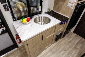 2027 Forest River Cherokee Wolf Pup 16LP Small Bunkhouse Travel Trailer Interior Image