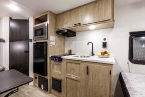 2027 Forest River Cherokee Wolf Pup 17LP Small Bunkhouse Travel Trailer Interior Image