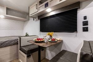 2026 Palomino Puma Camping Edition 12FBCE Small Travel Trailer Interior Image