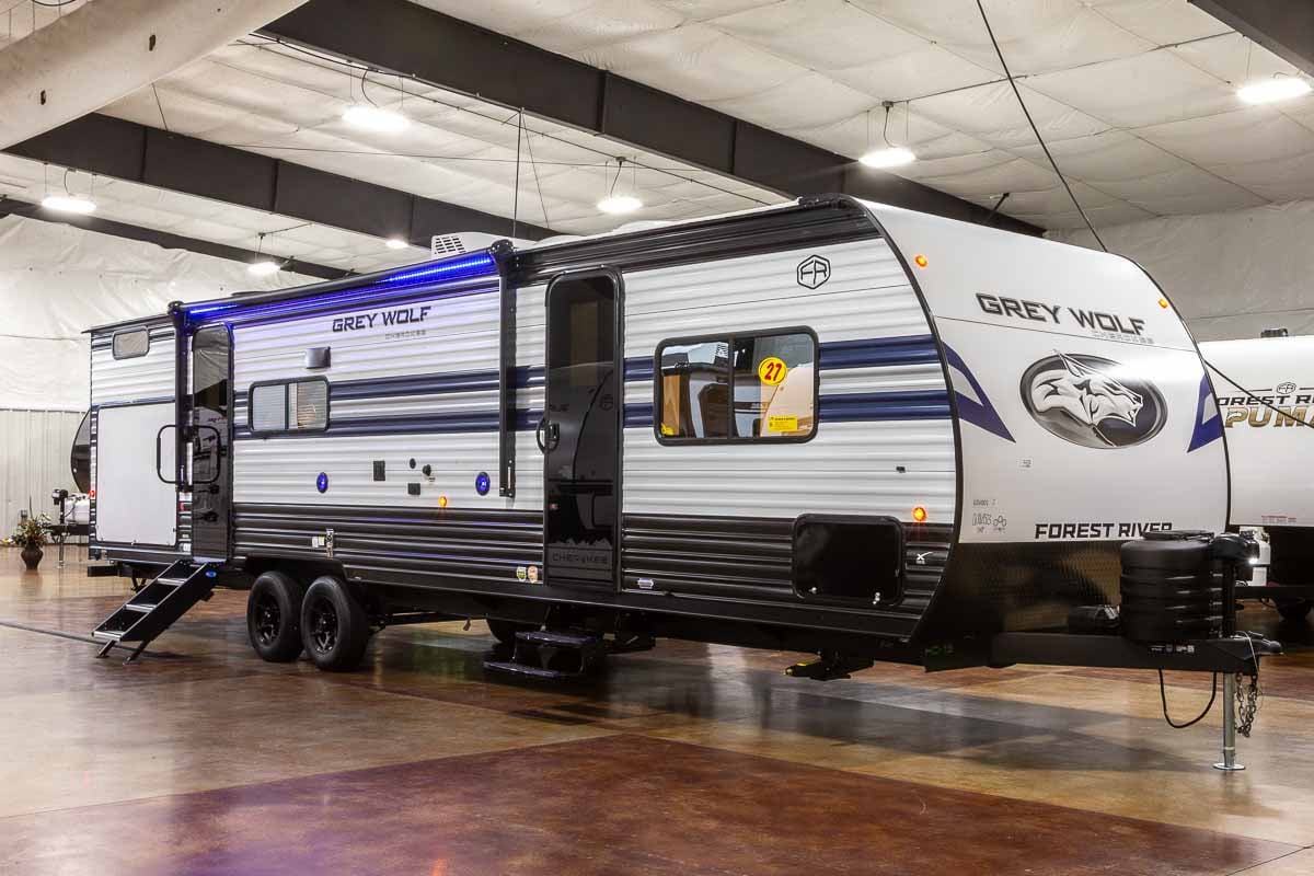2027 Forest River Cherokee Grey Wolf 29TE Bunkhouse Travel Trailer Enterior Image