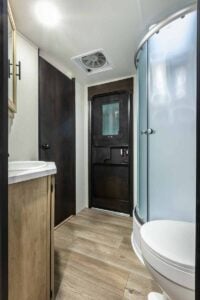2027 Forest River Cherokee Grey Wolf 29TE Bunkhouse Travel Trailer Interior Image