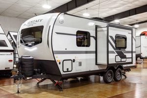 2027 Forest River Flagstaff Micro Lite 21FBRS Small Travel Trailer Exterior Image