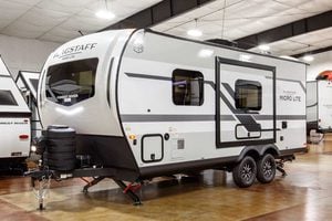 2027 Forest River Flagstaff Micro Lite 21FBRS Small Travel Trailer Exterior Image