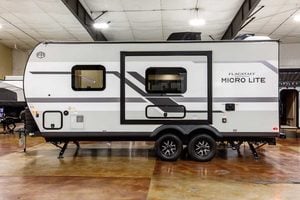 2027 Forest River Flagstaff Micro Lite 21FBRS Small Travel Trailer Exterior Image