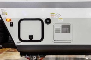 2027 Forest River Flagstaff Micro Lite 21FBRS Small Travel Trailer Exterior Image