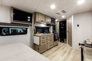 2027 Forest River Flagstaff Micro Lite 21FBRS Small Travel Trailer Interior Image