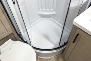 2027 Forest River Flagstaff Micro Lite 21FBRS Small Travel Trailer Interior Image
