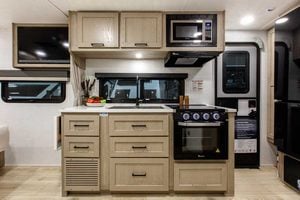 2027 Forest River Flagstaff Micro Lite 21FBRS Small Travel Trailer Interior Image