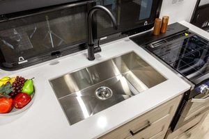 2027 Forest River Flagstaff Micro Lite 21FBRS Small Travel Trailer Interior Image