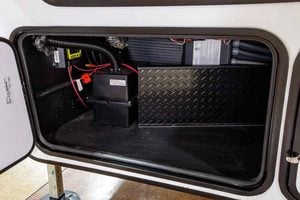 2027 Forest River Rogue Armored 351G2 Fifth Wheel Toy Hauler Exterior Image