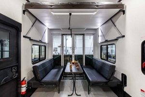 2027 Forest River Rogue Armored 351G2 Fifth Wheel Toy Hauler Interior Image