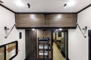 2027 Forest River Rogue Armored 351G2 Fifth Wheel Toy Hauler Interior Image