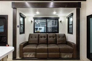 2027 Forest River Rogue Armored 351G2 Fifth Wheel Toy Hauler Interior Image