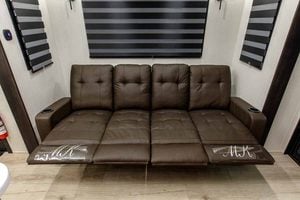 2027 Forest River Rogue Armored 351G2 Fifth Wheel Toy Hauler Interior Image