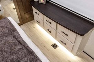 2027 Forest River Rogue Armored 351G2 Fifth Wheel Toy Hauler Interior Image