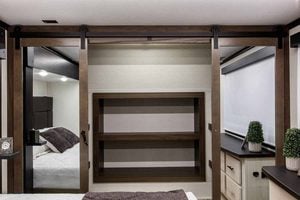 2027 Forest River Rogue Armored 351G2 Fifth Wheel Toy Hauler Interior Image