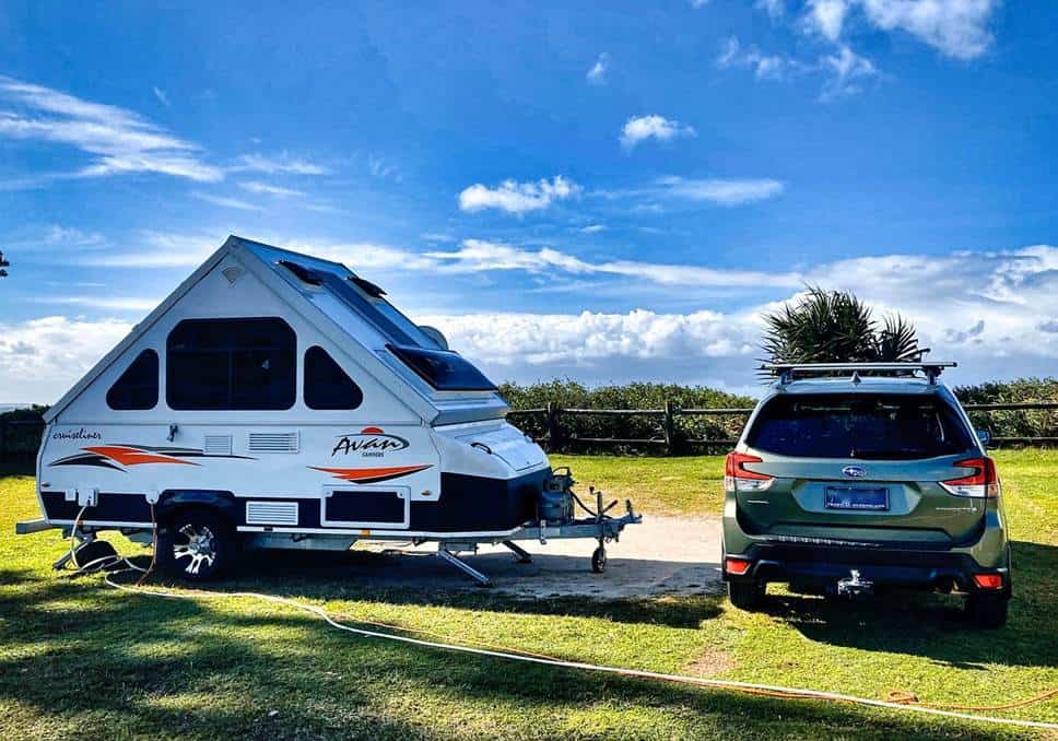 how to set up a pop-up camper safely