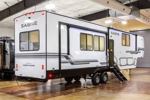2027 Forest River Sabre 36EST Rear Kitchen Fifth Wheel Exterior Image