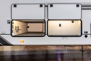 2027 Forest River Sabre 36EST Rear Kitchen Fifth Wheel Exterior Image