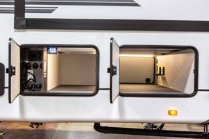 2027 Forest River Sabre 36EST Rear Kitchen Fifth Wheel Exterior Image