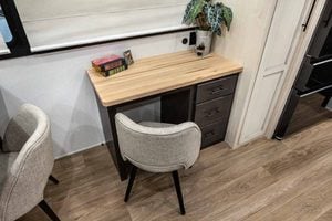 2027 Forest River Sabre 36EST Rear Kitchen Fifth Wheel Interior Image