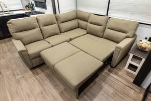 2027 Forest River Sabre 36EST Rear Kitchen Fifth Wheel Interior Image