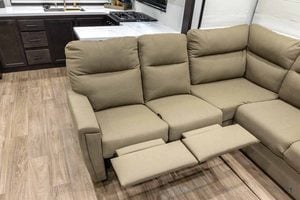 2027 Forest River Sabre 36EST Rear Kitchen Fifth Wheel Interior Image