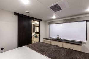 2027 Forest River Sabre 36EST Rear Kitchen Fifth Wheel Interior Image