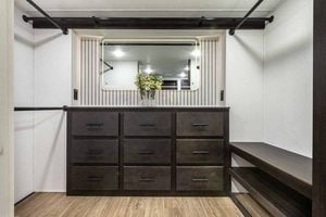 2027 Forest River Sabre 36EST Rear Kitchen Fifth Wheel Interior Image