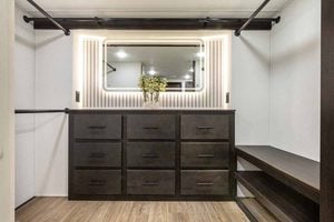 2027 Forest River Sabre 36EST Rear Kitchen Fifth Wheel Interior Image
