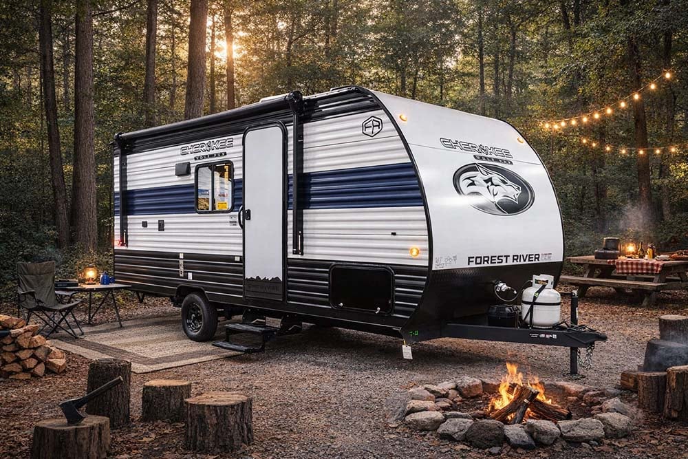 single axle travel trailer 1