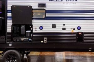 2027 Forest River Cherokee Wolf Den 306MM Couples Travel Trailer Exterior Image