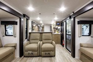 2027 Forest River Cherokee Wolf Den 306MM Couples Travel Trailer Interior Image