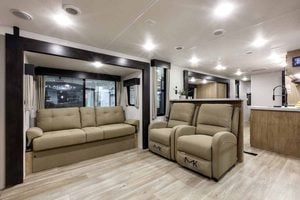 2027 Forest River Cherokee Wolf Den 306MM Couples Travel Trailer Interior Image