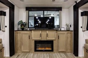 2027 Forest River Cherokee Wolf Den 306MM Couples Travel Trailer Interior Image