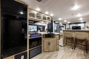 2027 Forest River Cherokee Wolf Den 306MM Couples Travel Trailer Interior Image