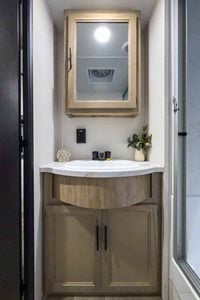 2027 Forest River Cherokee Wolf Den 306MM Couples Travel Trailer Interior Image