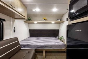 2027 Forest River Cherokee Wolf Pup 14RKLP Small Couples Travel Trailer Interior Image