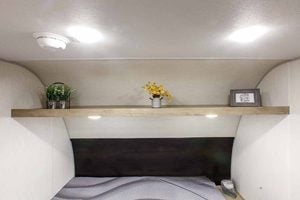 2027 Forest River Cherokee Wolf Pup 14RKLP Small Couples Travel Trailer Interior Image