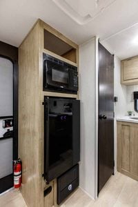 2027 Forest River Cherokee Wolf Pup 14RKLP Small Couples Travel Trailer Interior Image